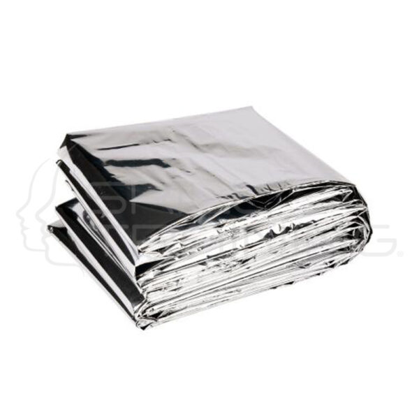Frazada / Manta térmica aluminizada de emergencia - Imagen 1