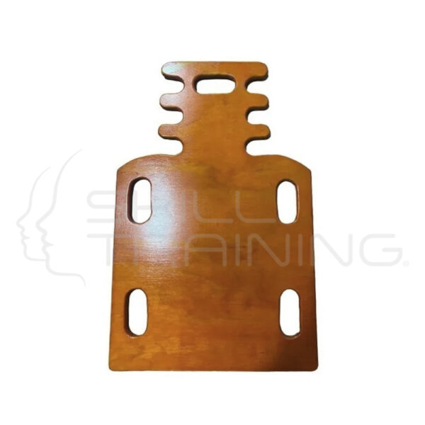 Tabla de rescate cervical corta de madera - Imagen 1