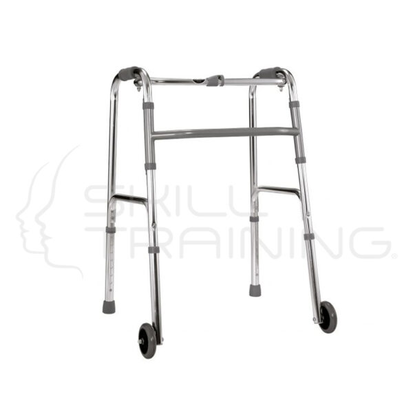 Andador plegable de aluminio - Imagen 1