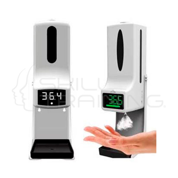Dispensador con Sensor Inteligente de Alcohol y Termómetro - Imagen 1