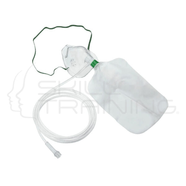 Mascarilla oxígeno adulto con reservorio - Imagen 1