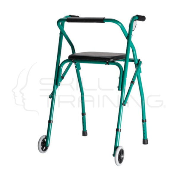 Andador Movil Asiento Negro - Imagen 1