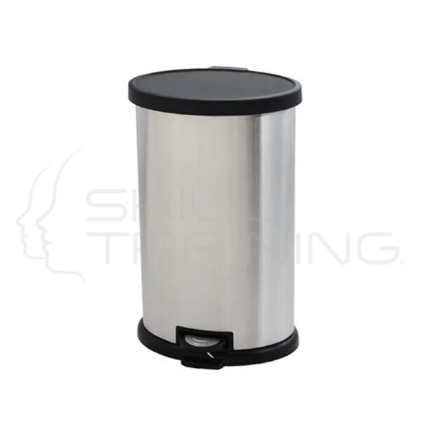 Papelero red 30 L tapa negra - Imagen 1