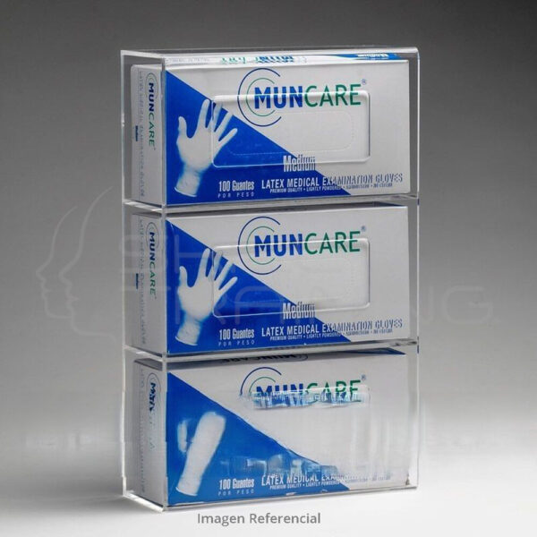 Dispensador - Caja porta guantes triple - Imagen 1