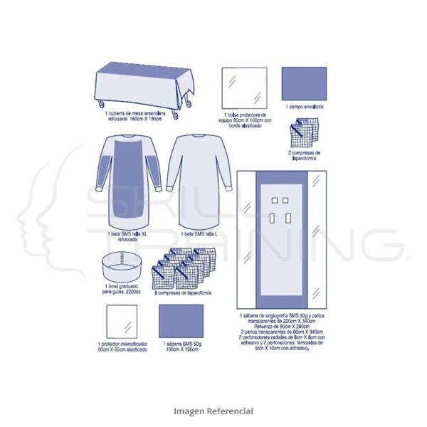 Kit de parto básico estéril Health Pak - Imagen 1