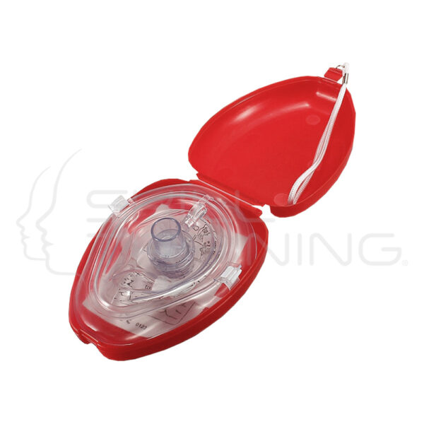 Pocket CPR Resuscitation Face Mask w/Valve - Imagen 1