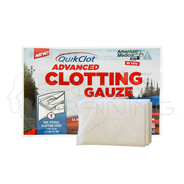 QuikClot Advanced Clotting Gauze 7.5 cm x 61 cm - Imagen 1