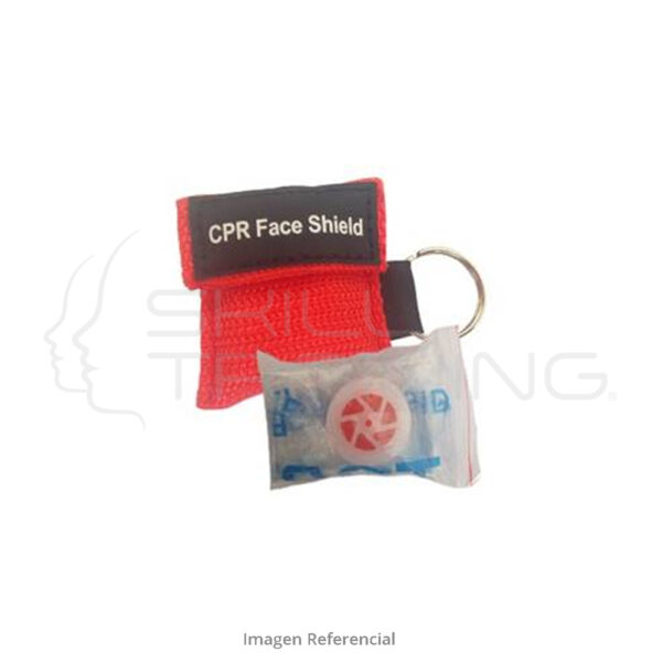 Mascarilla RCP con Válvula Unidireccional y Elástico - Imagen 1