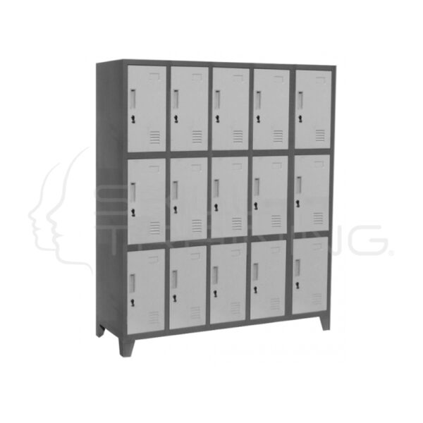 Locker Metálico 5 Cuerpos 15 Puertas - Imagen 1