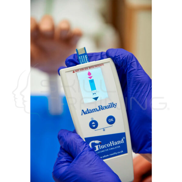 Simulador de Glucómetro Digital Ligero Glucohand - Imagen 2