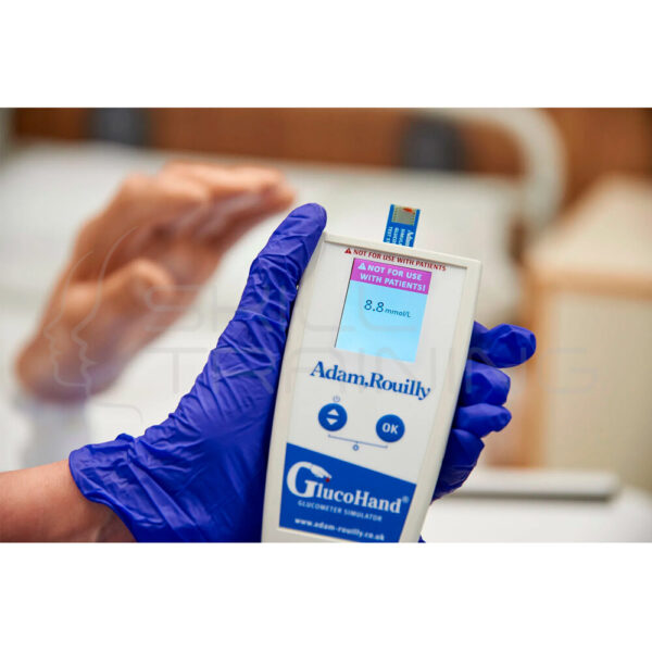 Simulador de Glucómetro Digital Ligero Glucohand - Imagen 7
