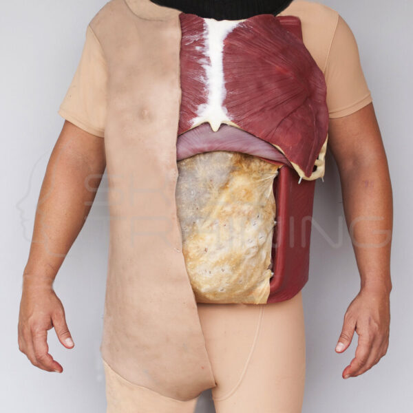 Traje de corte quirúrgico (tarea parcial usada por humanos) - Imagen 1
