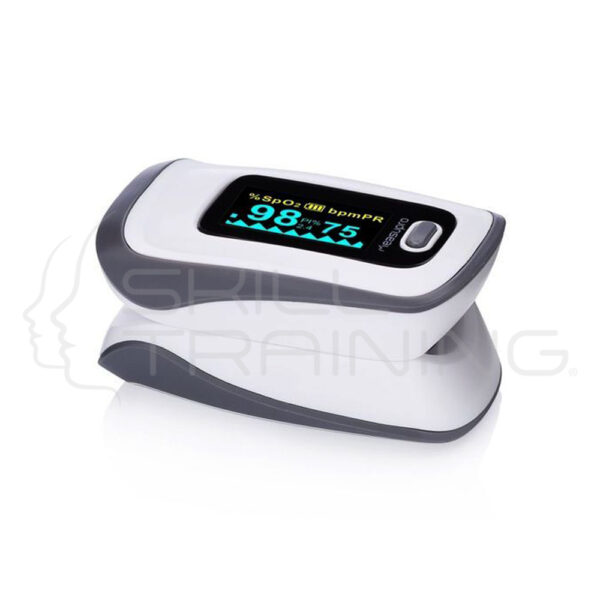 Fingertip Pulse Oximeter Color Grey - Imagen 1