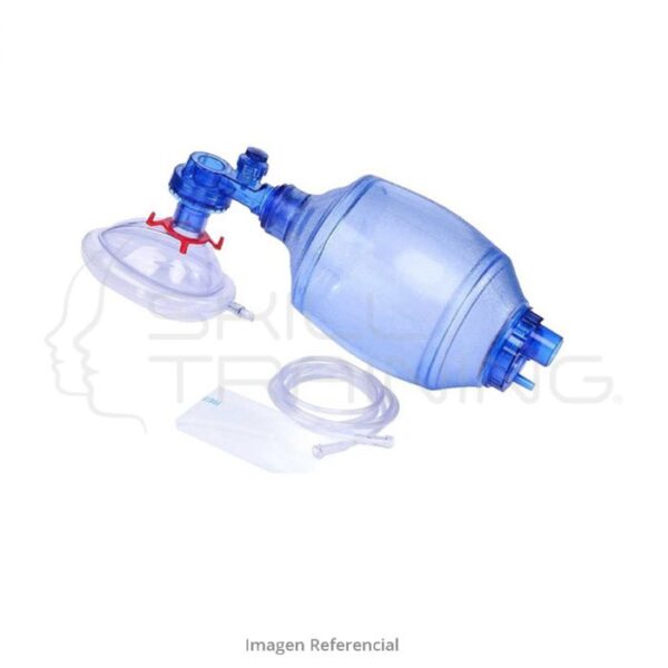 Resucitador Tipo Ambu Pediátrico Descartable - Imagen 1