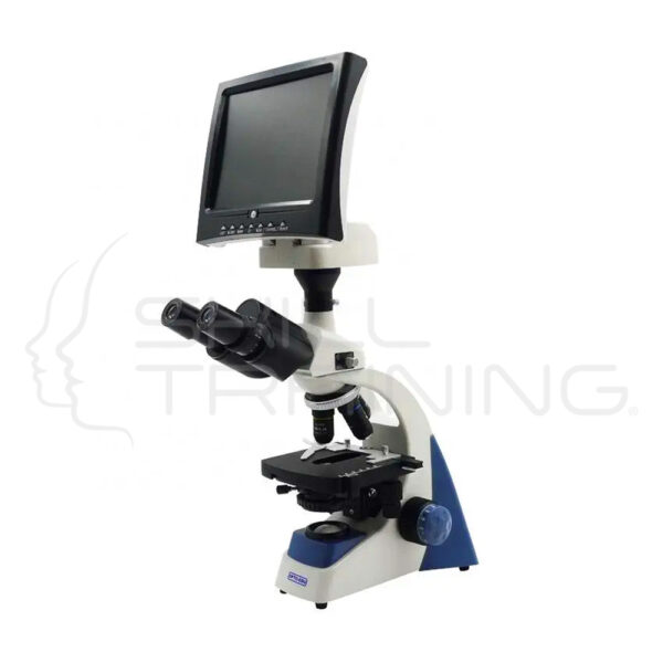 Microscopio Cabeza Trinocular Obj. Multi Led - Imagen 1