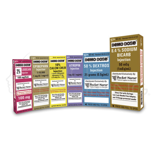 Demo Dose® Simulated Code Drug Set #1 - Imagen 1