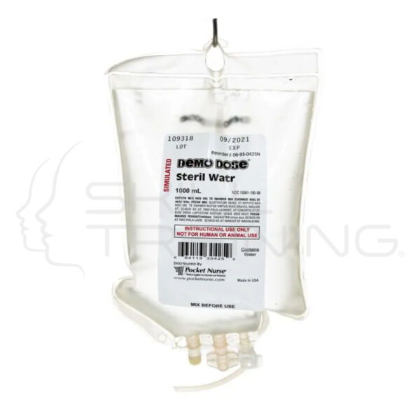 Demo Dose® Sterile Water 1000 ml - Imagen 1