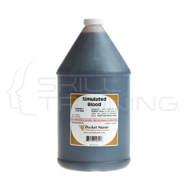 Pocket Nurse® Simulated Blood (3.8 L / 1 Gl) - Imagen 1