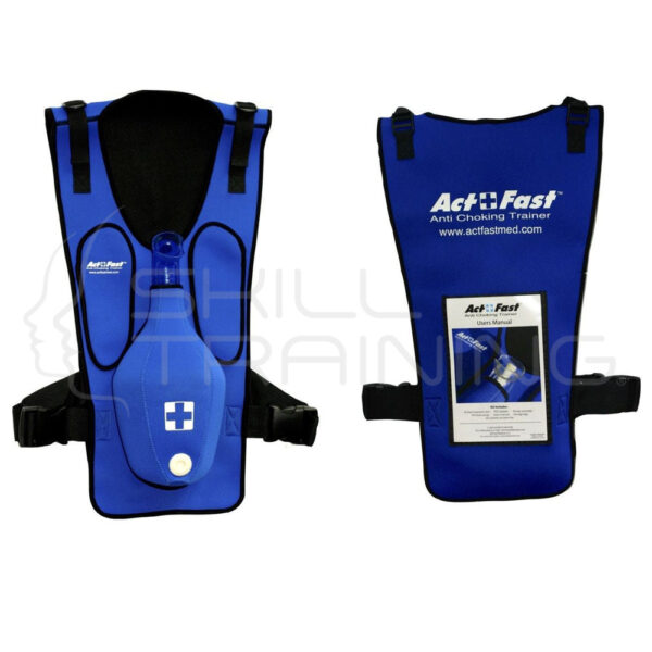 Chaleco Azul de Simulación Adulto Maniobra de Heimlich (act+ Fast) - Imagen 1