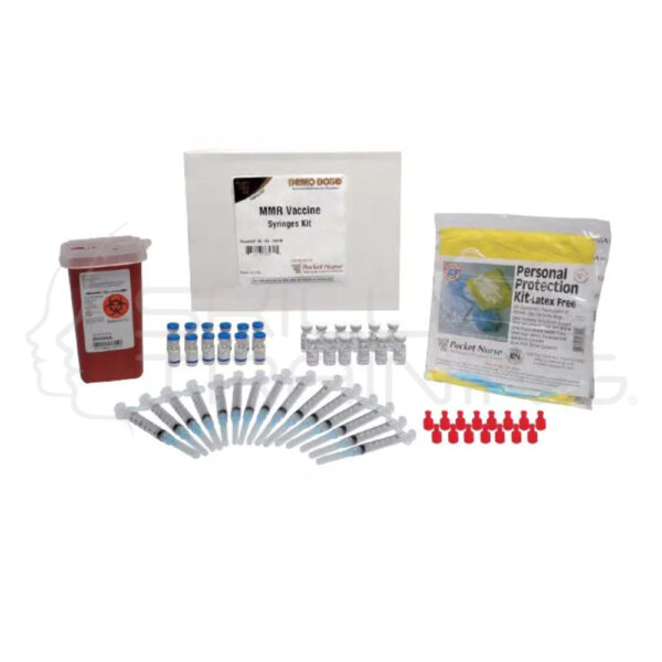 Demo Dose Mmr Vaccine Syringes Repackaging Ki - Imagen 1