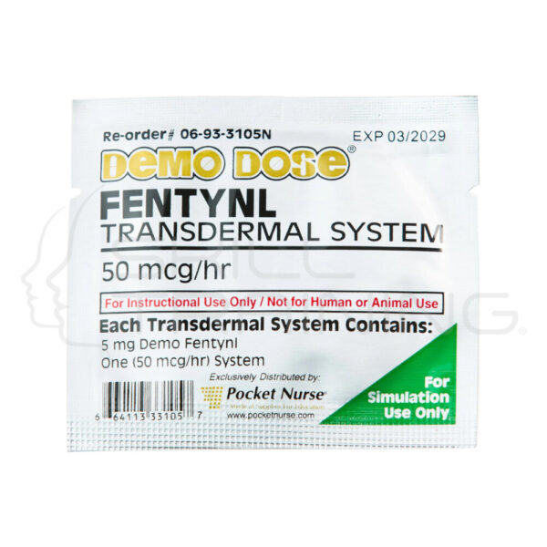 Demo Dose® Fentynl 50 Mcg/hr Transdermal Patc - Imagen 1