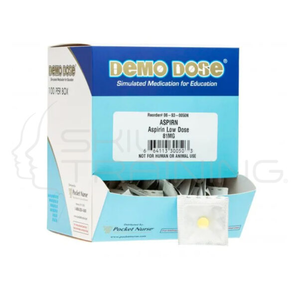 Demo Dose® Acetylsalicylc Acd (aspirn) 81 mg (caja 100u) - Imagen 1