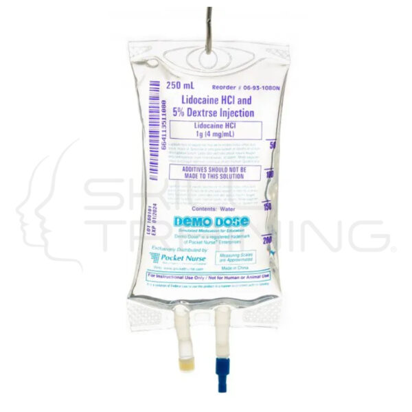 Demo Dose® Lidocain Hcl D5 Premix250 ml 1 g/250 - Imagen 1