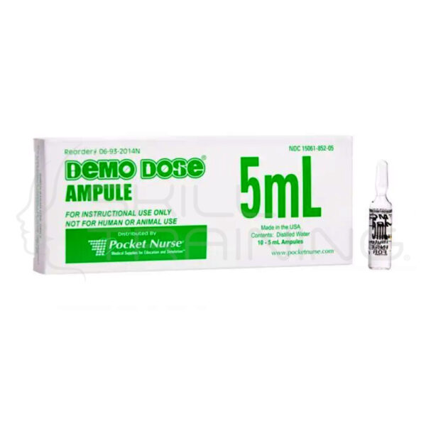 Demo Dose® 5 ml Clear Ampule - Imagen 1