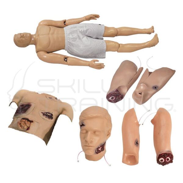 Trauma Randy Flash Moulage Overlay - Imagen 1