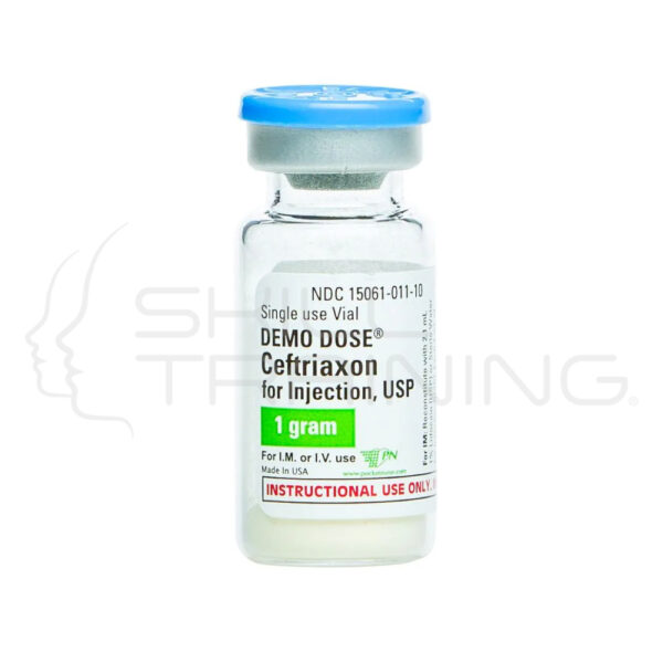 Demo Dose® Ceftriaxon 1 Gram Powder 10mL - Imagen 1