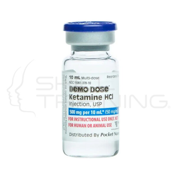 Demo Dose® Ketamin (ketalr) 10mL 50 mg/ ml - Imagen 1