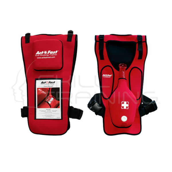 Chaleco Rojo de Simulacion Adulto Maniobra de Heimlich y Palmadas Espalda (act+ - Imagen 1