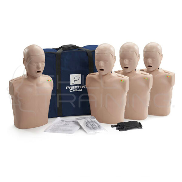 Torso Pediátrico RCP Prestan con Monitor de Ritmo de Compresión (pack de 4) - Imagen 1