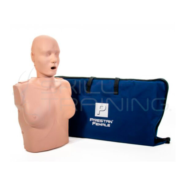 Torso Femenino Adulto RCP Prestan con Monitor de Ritmo de Compresión - Imagen 1