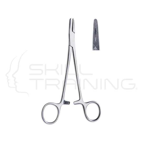 Porta Aguja Mayo Hegar 14 cm - Imagen 1