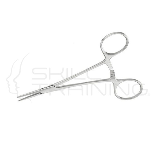 Pinza Halsted Recta sin Diente 12,5 cm - Imagen 1