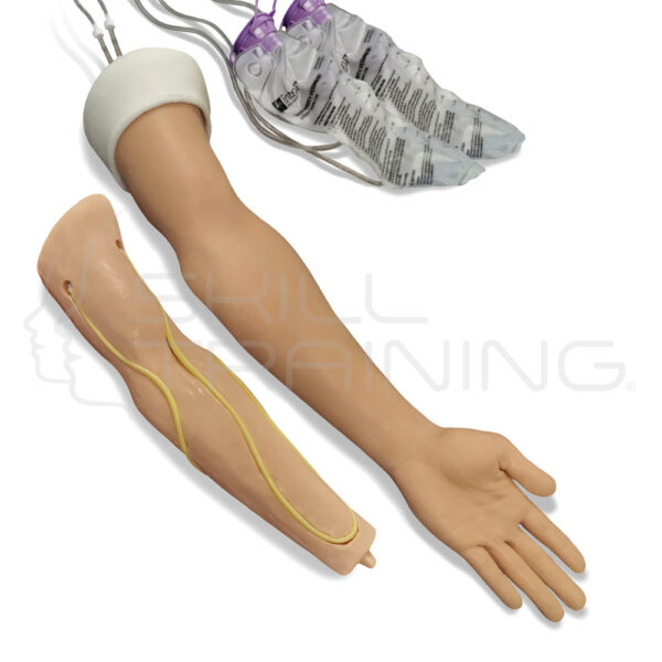 Brazo de Punción Intravenoso Avanzado Piel (medicskin) Blanco - Imagen 1