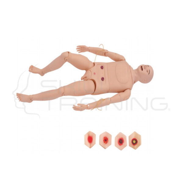 Tommy - Simulador Adulto de Cuidados Básicos de Enfermeria con Organos Internos - Imagen 1
