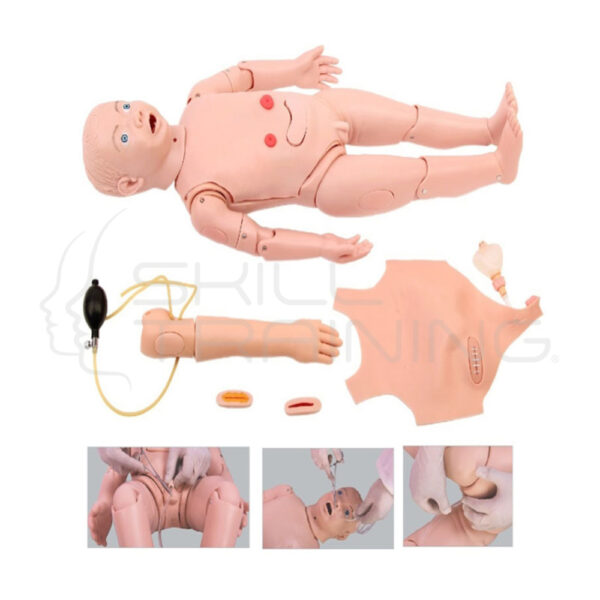 Lukas - Simulador Pediátrico de Cuidados Basicos de Enfermeria (3 Años) - Imagen 1
